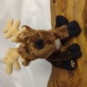 Ganz Webkinz Reindeer Plush Stuffed Animal Toy Collectable No Code